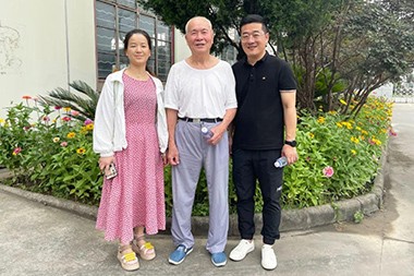 JINHAILUO įkūrėjas p. He Shijun lankėsi ZHOUSHAN JWELL Screw&Barrel Co.,LTD.